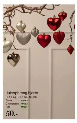 Harald Nyborg Juleophæng hjerte, DKK 50 tilbud