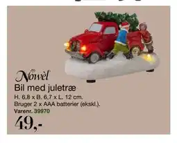 Harald Nyborg Bil med juletræ, DKK 49 tilbud