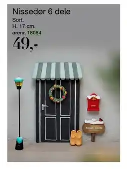 Harald Nyborg Nissedør 6 dele, DKK 49 tilbud