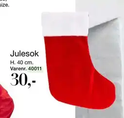 Harald Nyborg Julesok, DKK 30 tilbud