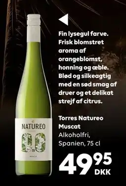 BorderShop Torres Natureo Muscat, DKK 49.95 tilbud