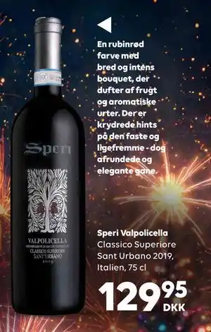 Speri Valpolicella, DKK 129.95