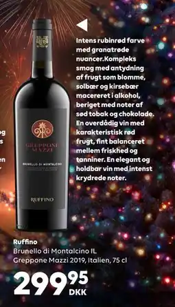 BorderShop Ruffino, DKK 299.95 tilbud