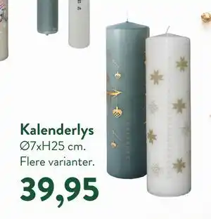 Kalenderlys, DKK 39.95