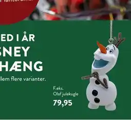 Plantorama Olaf julekugle, DKK 79.95 tilbud