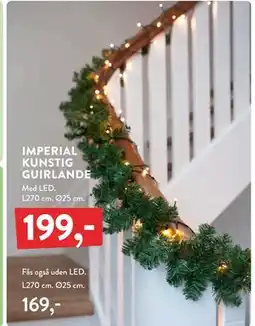 Plantorama IMPERIAL KUNSTIG GUIRLANDE, DKK 199 tilbud