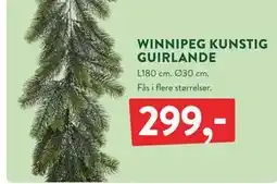 Plantorama WINNIPEG KUNSTIG GUIRLANDE, DKK 299 tilbud