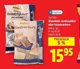 Lidl Blandede rundstykker eller håndværkere, DKK 15.95 tilbud