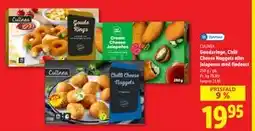 Lidl Goudaringe, Chili Cheese Nuggets eller jalapenos med flødeost, DKK 19.95 tilbud