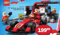 Buddy Leg F1®-pitstop og pitcrew med Ferrari-bil tilbud