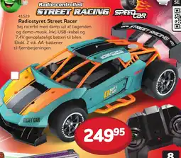 Buddy Leg Radiostyret Street Racer tilbud
