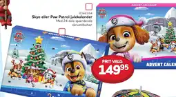 Buddy Leg Skye eller Paw Patrol julekalender tilbud