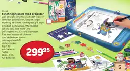 Buddy Leg Stitch tegneskole med projektor tilbud