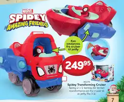 Buddy Leg Spidey Transforming Cruiser tilbud