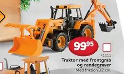 Buddy Leg Traktor med frontgrab og rendegraver tilbud