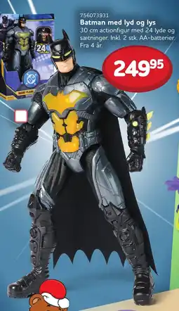 Buddy Leg Batman med lyd og lys tilbud