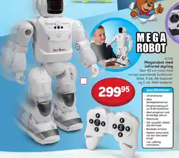 Buddy Leg Megarobot med infrarød styring tilbud