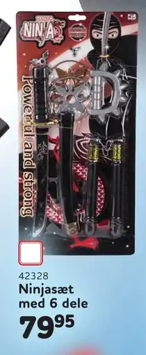 Buddy Leg Ninjasæt med 6 dele tilbud