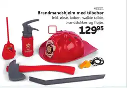 Buddy Leg Brandmandshjelm med tilbehør tilbud