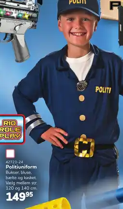 Buddy Leg Politiuniform tilbud