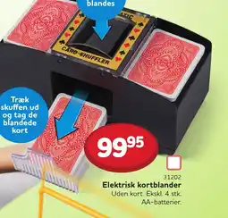 Buddy Leg Elektrisk kortblander tilbud