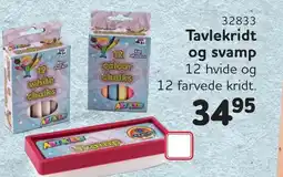 Buddy Leg Tavlekridt og svamp tilbud