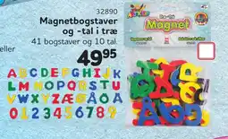 Buddy Leg Magnetbogstaver og -tal i træ tilbud