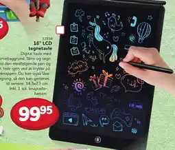 Buddy Leg 16" LCD tegnetavle tilbud