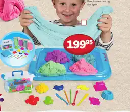 Buddy Leg Magisk fluffysand i praktisk kuffert tilbud