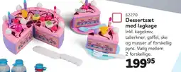 Buddy Leg Dessertsæt med lagkage tilbud
