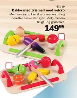 Buddy Leg Bakke med træmad med velcro tilbud