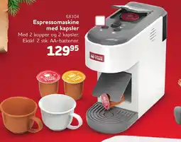 Buddy Leg Espressomaskine med kapsler tilbud