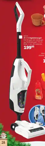 Buddy Leg 2-i-1 legestøvsuger tilbud