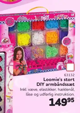 Buddy Leg Loomie's stort DIY armbåndssæt tilbud