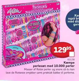 Buddy Leg Kæmpe perlesæt med 10.000 perler tilbud