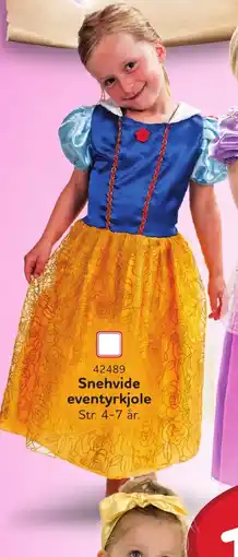 Buddy Leg Snehvide eventyrkjole tilbud