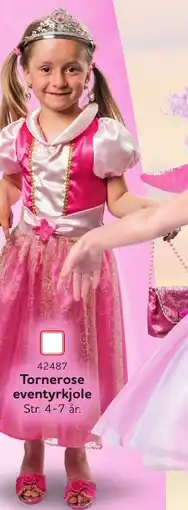 Buddy Leg Tornerose eventyrkjole tilbud