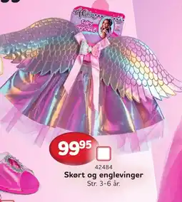 Buddy Leg Skørt og englevinger tilbud
