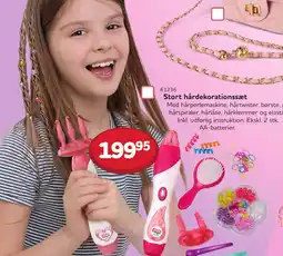 Buddy Leg Stort hårdekorationssæt tilbud