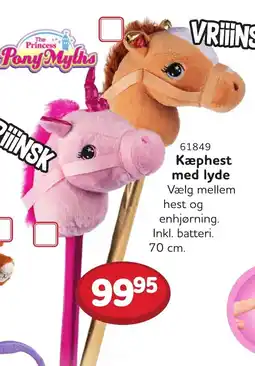 Buddy Leg Kæphest med lyde tilbud