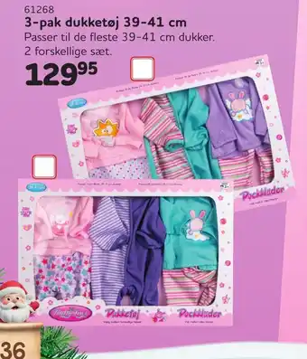 Buddy Leg 3-pak dukketøj tilbud