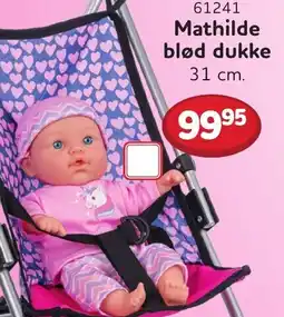 Buddy Leg Mathilde blød dukke tilbud
