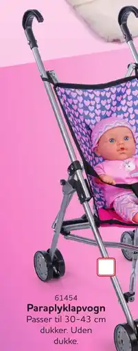 Buddy Leg Paraplyklapvogn tilbud