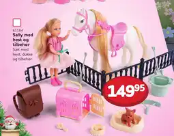 Buddy Leg Sally med hest og tilbehør tilbud