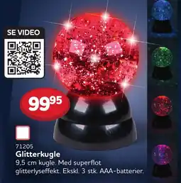 Buddy Leg Glitterkugle tilbud