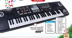 Buddy Leg Semi-pro keyboard med 54 tangenter tilbud