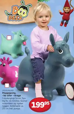 Buddy Leg Hoppepony, -ko eller -drage tilbud