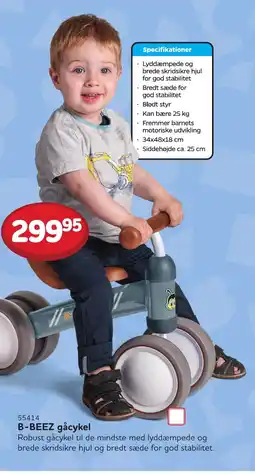 Buddy Leg B-BEEZ gåcykel tilbud
