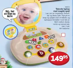 Buddy Leg Talende laptop med magisk spejl tilbud