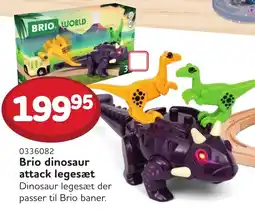 Buddy Leg Brio dinosaur attack legesæt tilbud